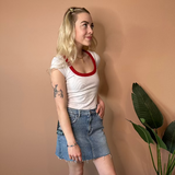 Denim Mini Skirt