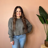 Easy Street Crop Pullover