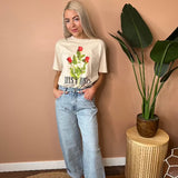 Baggy Wide Leg Crop