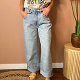 Baggy Wide Leg Crop