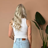 Maria Rib Crew Neck Tank