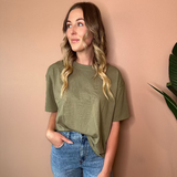Solid Boxy Tee