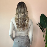 Sanna LS Sweetheart Neck Top