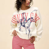 Johnny Cash Wilderness BF Sweatshirt