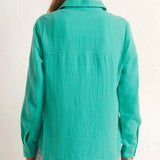 Kaili Gauze Button Up