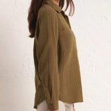 Kaili Gauze Button Up