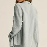 Kaili Gauze Button Up
