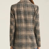Kingston Relaxed Plaid Blazer