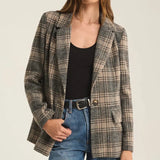 Kingston Relaxed Plaid Blazer