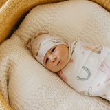 Newborn Top Knot Hat