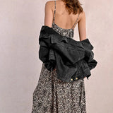 Lexy Long Leopard Dress