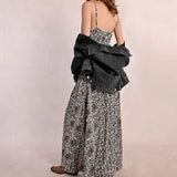 Lexy Long Leopard Dress