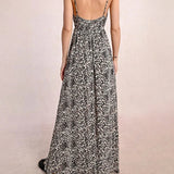 Lexy Long Leopard Dress
