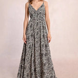 Lexy Long Leopard Dress