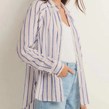 Perfect Linen Stripe Top