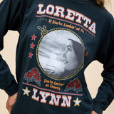 Loretta Lynn Lookin' At Country Relaxed Long Sleeve