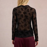 Melly Mesh Layering Top
