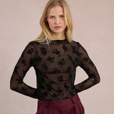 Melly Mesh Layering Top