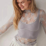 Lady Lux Layering Top