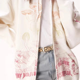 Mushroom Zip Hoodie