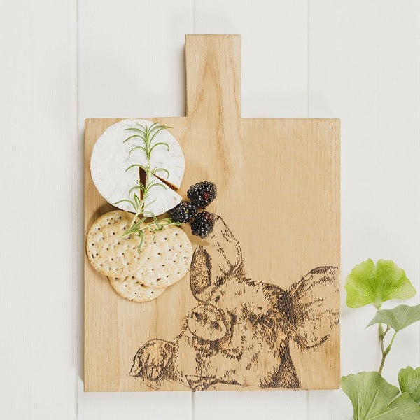 Oak Paddle - Pig