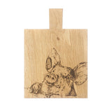 Oak Paddle - Pig