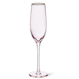 Optic Flute w Gold Rim