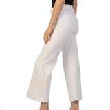 Meg High Rise Patch Pocket Wide Leg