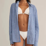 Seaport Striped Button Up Shirt