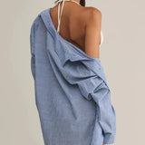 Seaport Striped Button Up Shirt