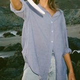 Seaport Striped Button Up Shirt