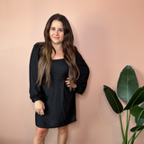 Shania Square Neckline Dress