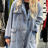 Sidel Denim Trench Coat
