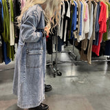 Sidel Denim Trench Coat