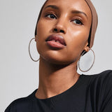 Sidney Crystal Hoop Earrings