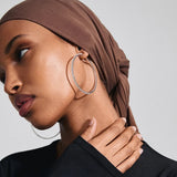 Sidney Crystal Hoop Earrings