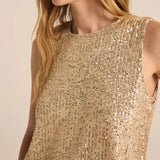 Sloane Sequin Tank