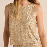 Sloane Sequin Tank