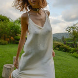 Crinkle Strappy Dress