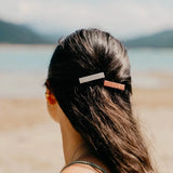 Glam Leather Hair Clips