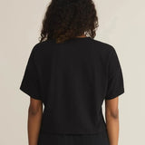 Sway Textured Slub Cropped Tee