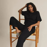 Sway Textured Slub Cropped Tee