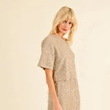 Tania Sequin Top