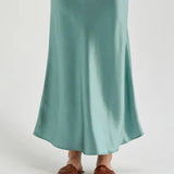 Davina Satin Maxi Skirt