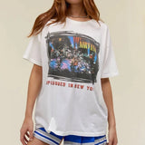 Nirvana Unplugged IN New York Merch Tee
