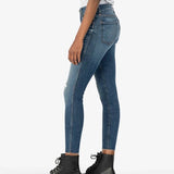 Donna High Rise Fab AB Ankle Skinny