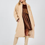 Warm Tea Dolman Sleeve Mini Dress