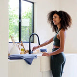 Geometry Waffle Bath Towel