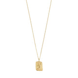 Recycled Zodiac Sign Necklace