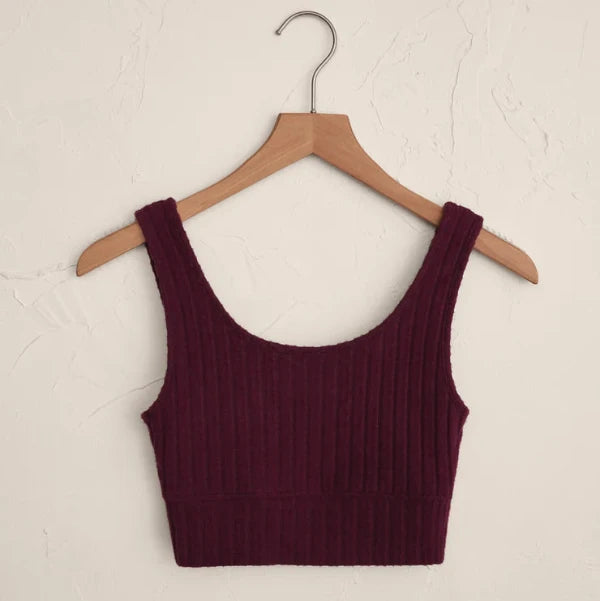 Zoe Rib Tank Bra